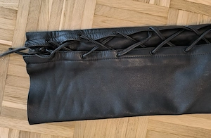 Motorradjacke u -Hose, Echtleder, neuwertig, Gr 54 Bild 9