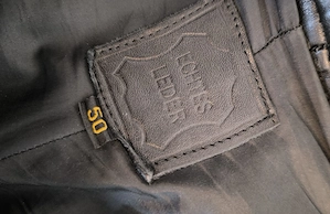 Motorradjacke u -Hose, Echtleder, neuwertig, Gr 54 Bild 10