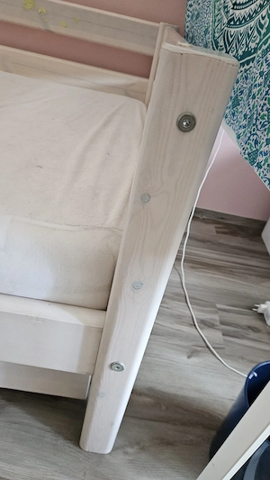 Flexa Bett weiss inkl Zusatzbett ausziehbar  Bild 5