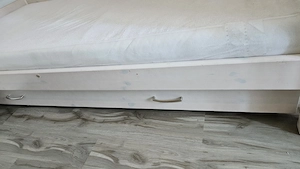 Flexa Bett weiss inkl Zusatzbett ausziehbar  Bild 2