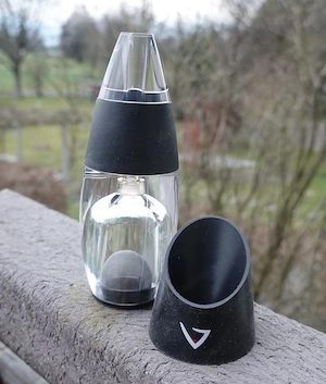Vinturi Flaschenbelüfter, Acryl; Schwarz, für Rot- und Weißwein  Bild 2