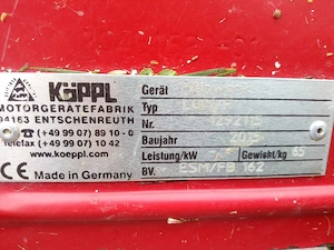 Motormäher Köppl Atra 10 Bild 3