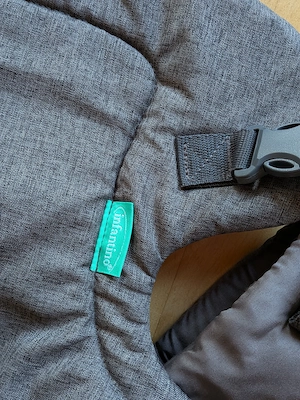 Babytrage Infantino grau Bild 3