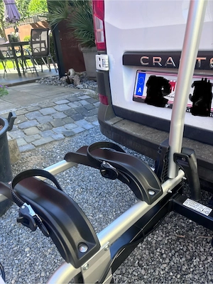 Fahrradträger abklappbar für Anhängevorrichtung Bild 4