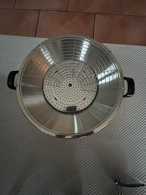 AMC Wok Pfanne 7,5 Liter mit Zubehör Bild 5