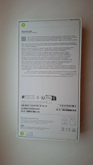IPhone 16 Pro max  Bild 2