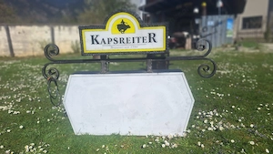 Werbelampe Kapsreiter Bier Bild 2