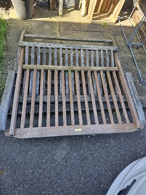 Bänkle mit Auflage Bild 3