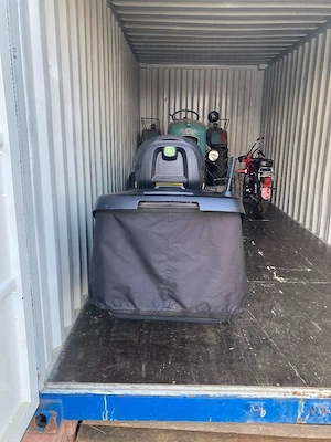 John Deere X350R Rasentraktor Aufsitzmäher Bild 7