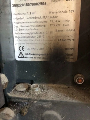 Herdofen mit wasserführend Bild 3