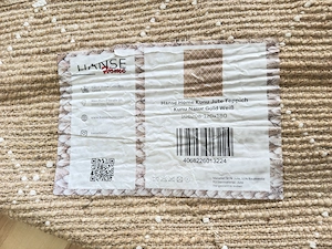 Boho Jute Teppich - Sehr guter Zustand  Bild 2