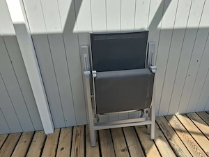 Gartenstuhl mit Relaxfunktion