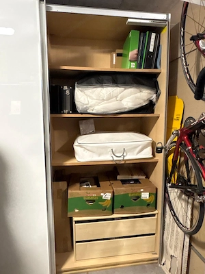 Schiebentürenschrank weiß Bild 3