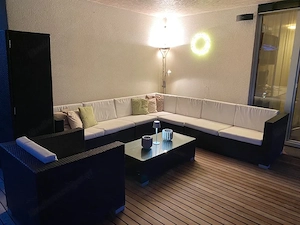 Gartenlounge Polyrattan Bild 2