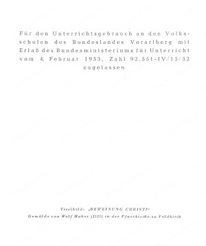 Lesebuch Vlbg. Volksschulen 1953  Bild 9