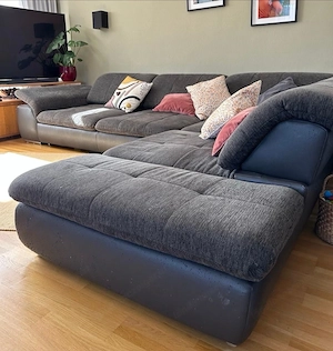 Wohnlandschaft Grau Bild 2