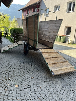 Viehanhänger Tiertransporter  Einachser - günstig Bild 2
