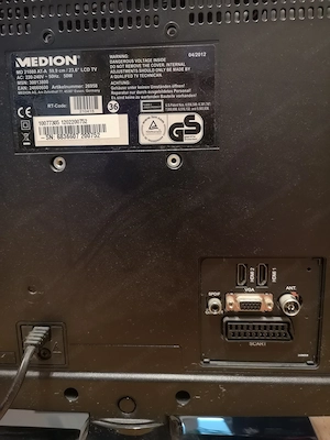 Medion LCD-Fernseher MD 21080 AT-A - super Zustand, voll funktionsfähig! Bild 2