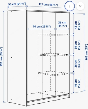 IKEA Klappstad Schrank Bild 2