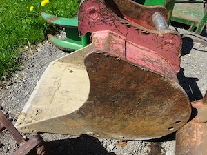 Baggerlöffel , Tiefenlöffel Bild 2