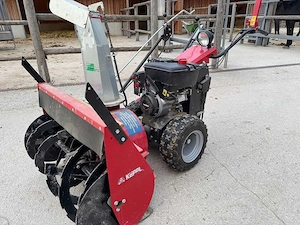 Köppl CL 11 mit Schneefräse und Schneeschild  Bild 2