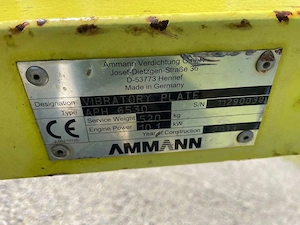 Ammann APH 6530 AC econ Rüttelplatte Elektrostart Bild 6