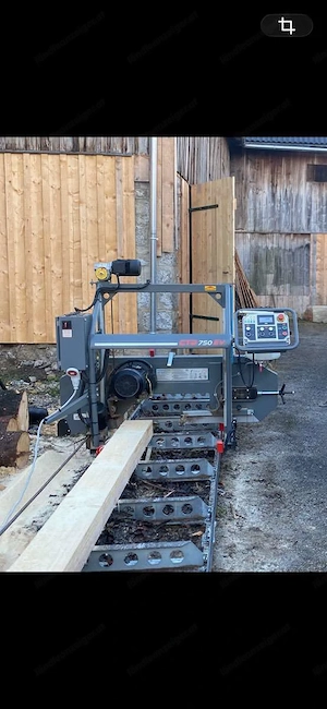 Blochbandsäge, Bandsäge, Blockbandsäge, Sägewerk Bild 5