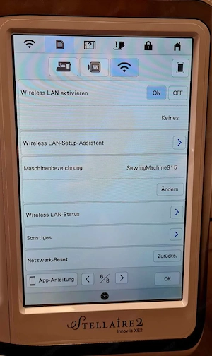 Brother Stellaire Innov-is XE2 Stickmaschine Bild 8
