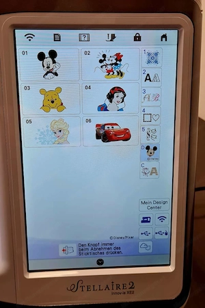 Brother Stellaire Innov-is XE2 Stickmaschine Bild 9