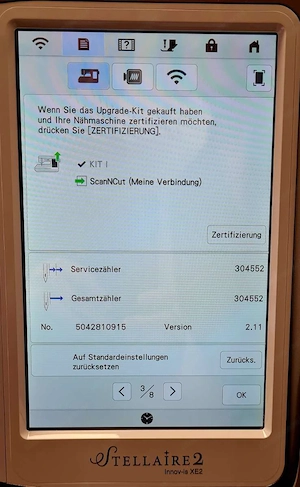 Brother Stellaire Innov-is XE2 Stickmaschine Bild 5