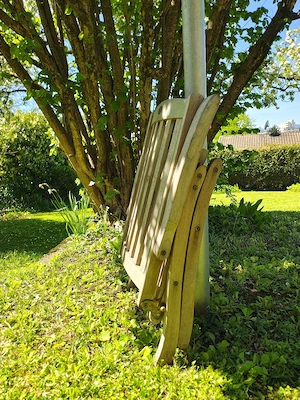 5 Stk. Gartenstühle Akazienholz Bild 2