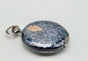 Taschenuhr aus 800er Silber Bild 2