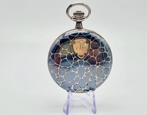 Taschenuhr aus 800er Silber Bild 3