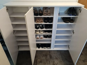 Großer Schuhschrank mit 18 Fächer Bild 2