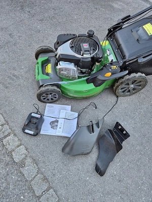 Rasenmäher E-Start mit Antrieb  Bild 4
