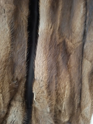 Pelzmantel Bisam, gebraucht Bild 2