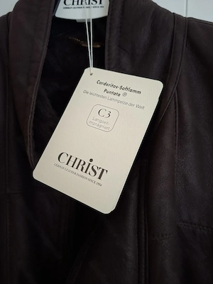Lederjacke gebraucht, Marke Christ Bild 4