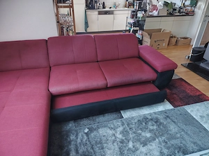 Eck-Couch herzugeben Bild 5