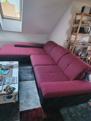 Eck-Couch herzugeben Bild 2