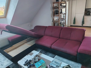 Eck-Couch herzugeben Bild 4