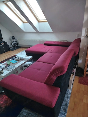 Eck-Couch herzugeben Bild 3