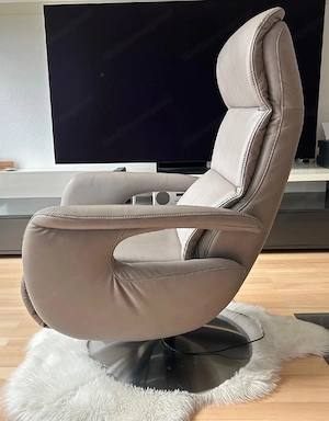 Ruhesessel Leder elektrisch  Bild 2