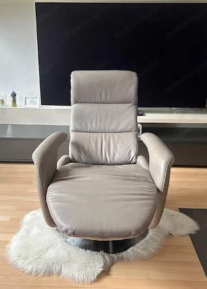 Ruhesessel Leder elektrisch  Bild 3