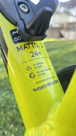 Merida Matts Junior 24 Zoll   leichtes Kinderfahrrad ohne Federgabel Bild 5