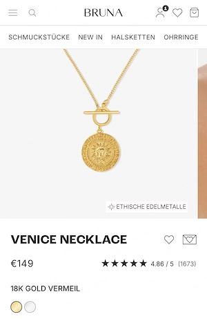 Halskette gold Neu Bild 2