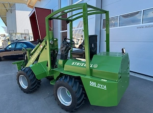 Striegel 500 DYA Hoflader Radlader mit Yanmar Motor Bild 3