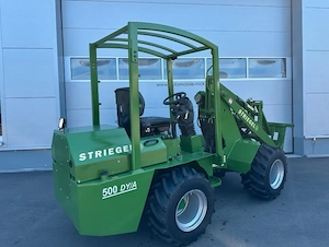Striegel 500 DYA Hoflader Radlader mit Yanmar Motor Bild 5