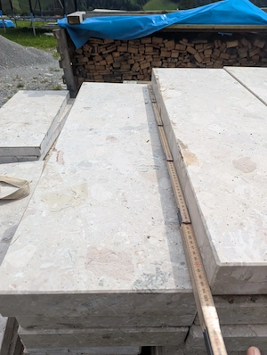 Marmor Stiegentritte Armiert Bild 3