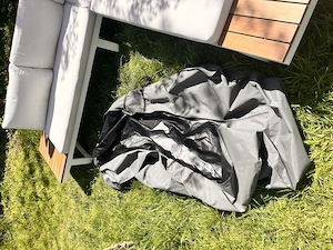 Lounge mit Glastisch Bild 4