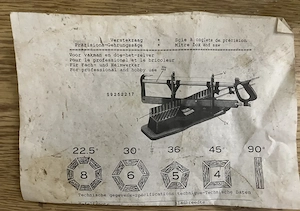 Metall Gehrungssäge mit Spannvorrichtung Bild 2